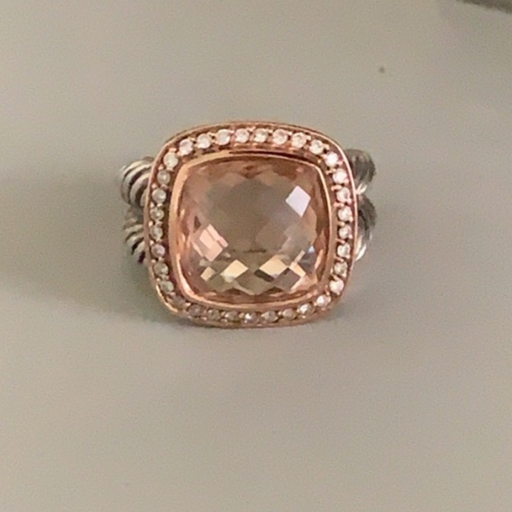 David Yurman 11mm Albion Ring Rose Gold 6.5